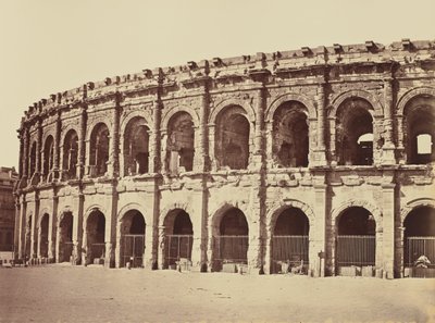 Nîmes. Amfiteater av Édouard Baldus