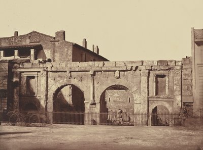 Nîmes. Augustusporten av Édouard Baldus