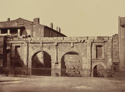 Nîmes. Augustusporten av Édouard Baldus