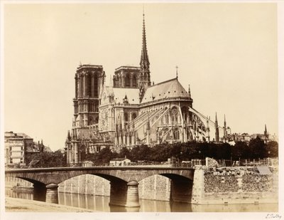 Notre-Dame (Apsis) av Édouard Baldus