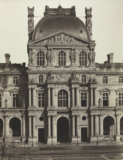 Richelieu-paviljongen, Louvre, Paris av Édouard Baldus