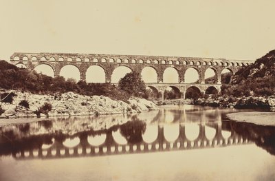 Pont du Gard av Édouard Baldus