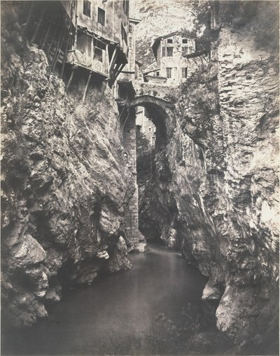 Pont-en-Royans av Édouard Baldus