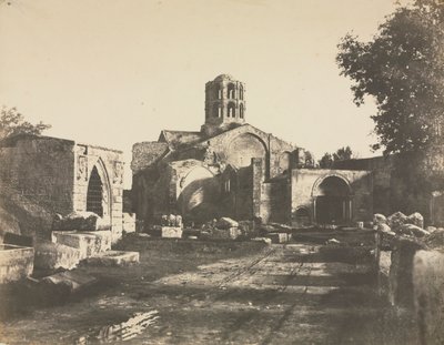 Saint-Honorat, nær Arles av Édouard Baldus