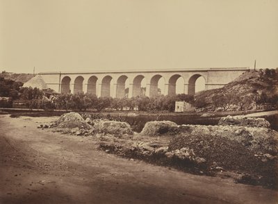 Bandol-viadukten. av Édouard Baldus