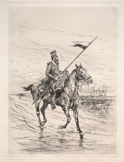 En Uhlan av Edouard Detaille