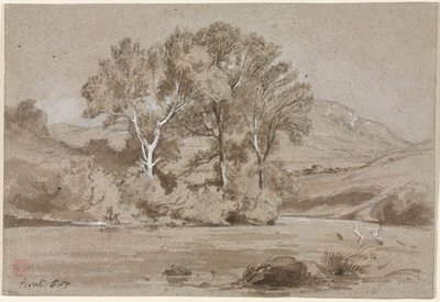 Utsikt nær Tivoli av Edouard Detaille