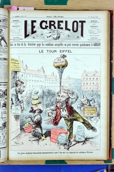 Cover av Le Grelot av Edouard Guillaumin Pepin