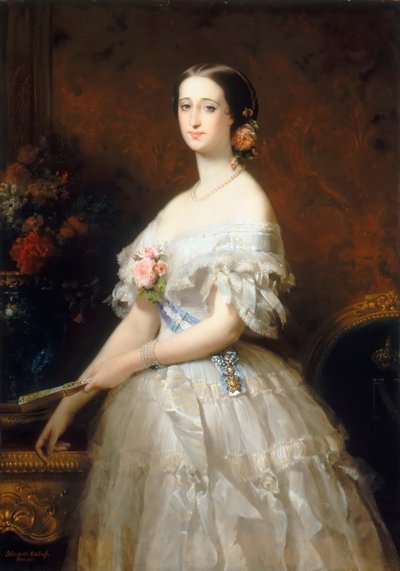 Eugénie de Montijo, franskmennenes keiserinne av Edouard Louis Dubufe