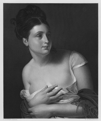 The Surprise, fra bildet i Vernon Gallery av Edouard Louis Dubufe