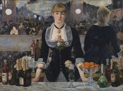 En bar ved Folies-Bergere, 1881-82 av Édouard Manet