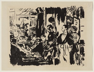 På kafeen av Édouard Manet