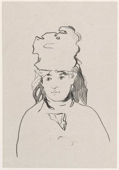 Berthe Morisot av Édouard Manet