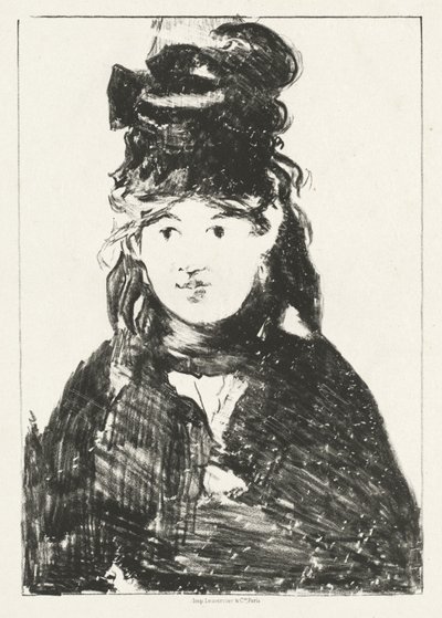 Berthe Morisot av Édouard Manet