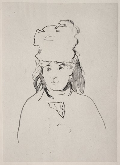 Berthe Morisot av Édouard Manet