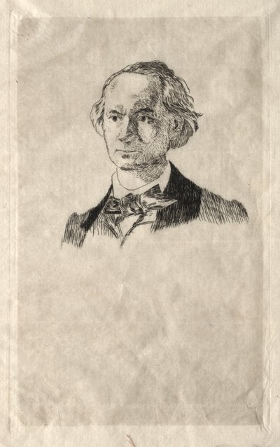 Charles Baudelaire av Édouard Manet