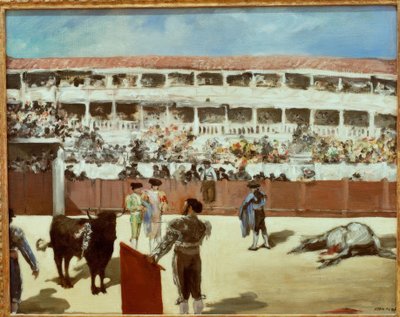 Oksekamp av Édouard Manet