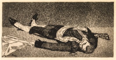 Død toreador av Édouard Manet