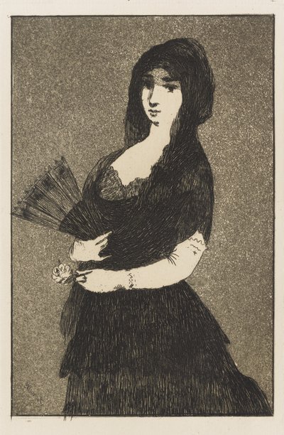 Eksotisk blomst av Édouard Manet
