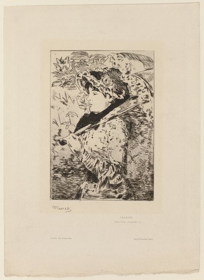 Jeanne (vår) av Édouard Manet