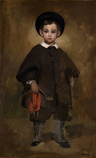 Barneportrett av Édouard Manet