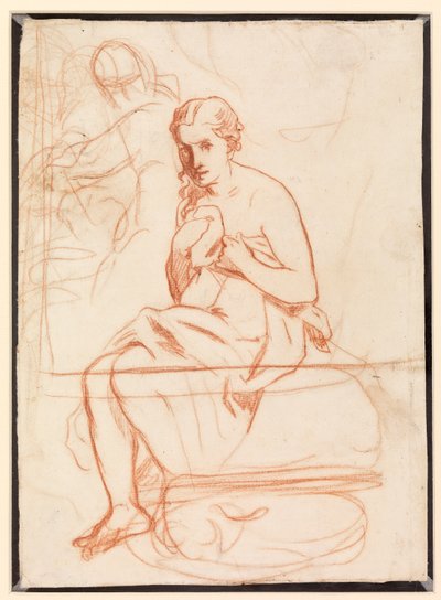 Toalettet, 1860 av Édouard Manet