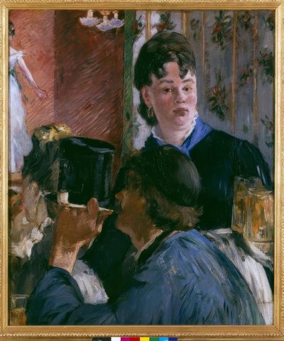 The bocks servitrisen av Édouard Manet