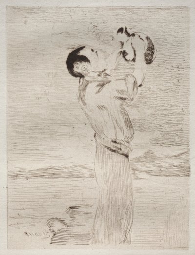 Vanndrikkeren. av Édouard Manet