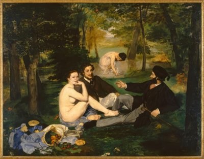 Lunsj på gresset av Édouard Manet