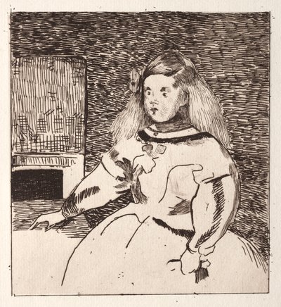 Spedbarnet Marguerite av Édouard Manet