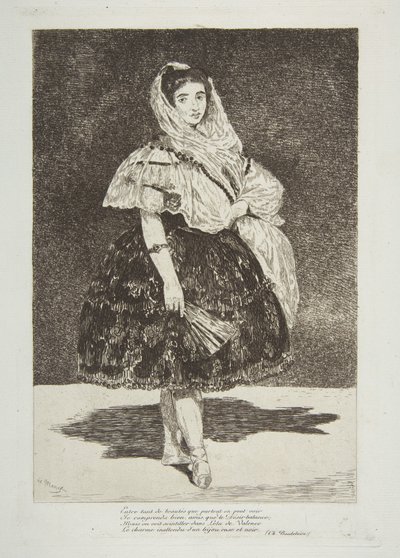 Lola de Valence av Édouard Manet