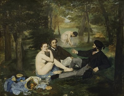Lunsj på gresset av Édouard Manet