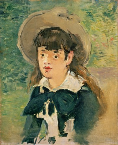 Frøken Voisin, 1880 av Édouard Manet