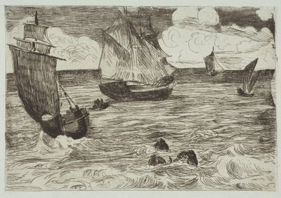 Marinemaleri av Édouard Manet