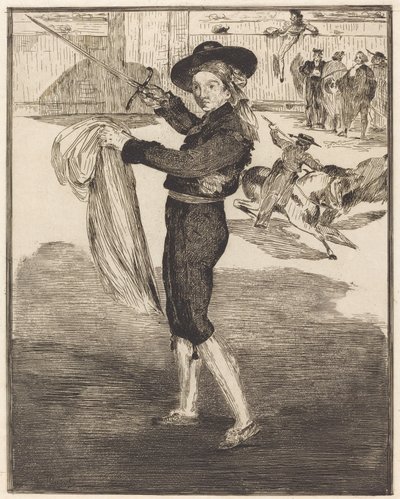 Mlle. Victorine in the Costume of an EspadaL