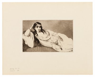 Odalisk av Édouard Manet