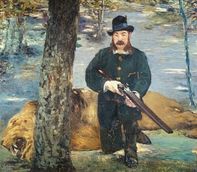 Pertuiset, Løvejeger, 1881 av Édouard Manet