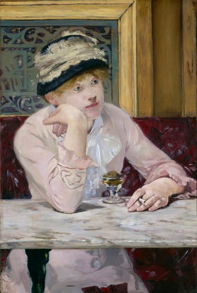 Plommebrandy, ca. 1877 (olje på lerret) av Édouard Manet