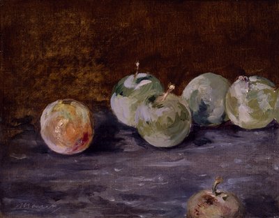 Plommer, ca. 1880 av Édouard Manet