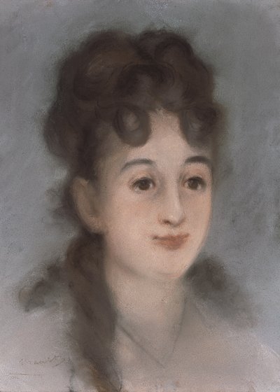 Portrett av Eva Gonzalès av Édouard Manet