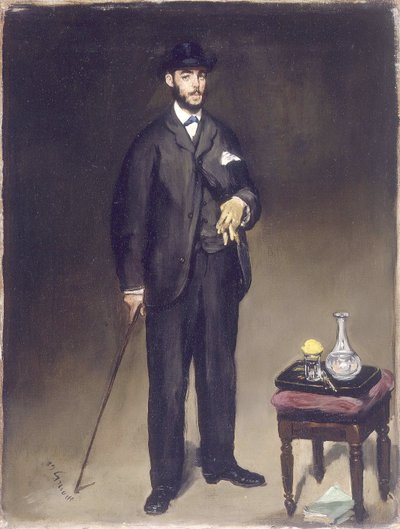 Portrett av Théodore Duret av Édouard Manet