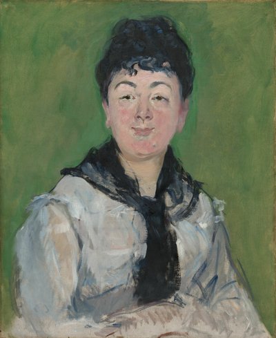 Portrett av en kvinne med en svart Fichu av Édouard Manet
