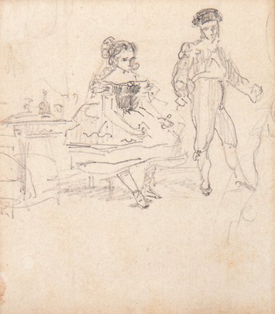 Spansk ektepar, 1862 av Édouard Manet
