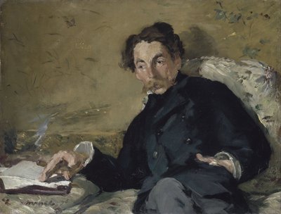 Stephane Mallarme av Édouard Manet