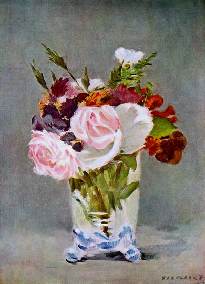 Stilleben med blomster, 1882. av Édouard Manet