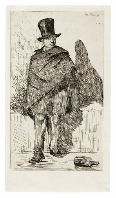 Absintdrikkeren av Édouard Manet