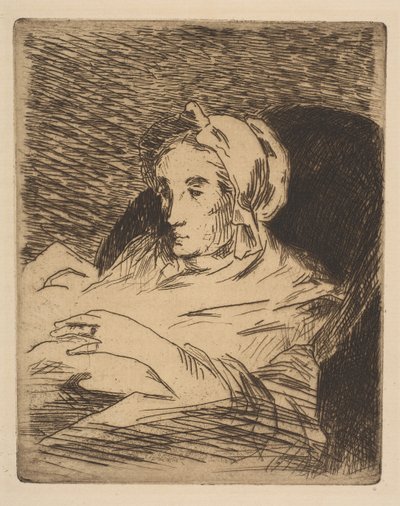 The Convalescent Suzanne Manet, 1879-81. av Édouard Manet