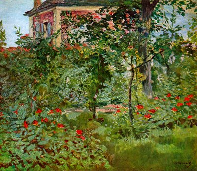 Hagen på Bellevue, 1880. av Édouard Manet