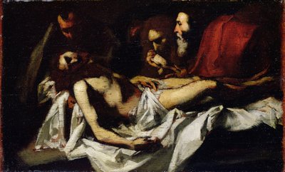 Kristi legging i graven av Édouard Manet
