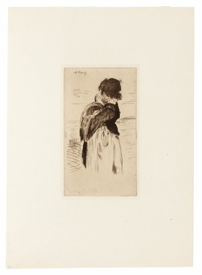 Den lille jenta av Édouard Manet